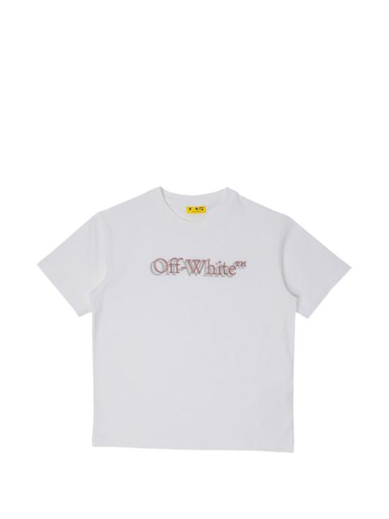 26SS [키즈] 오프화이트 티셔츠 44GAA001S26J001100 WHITE White