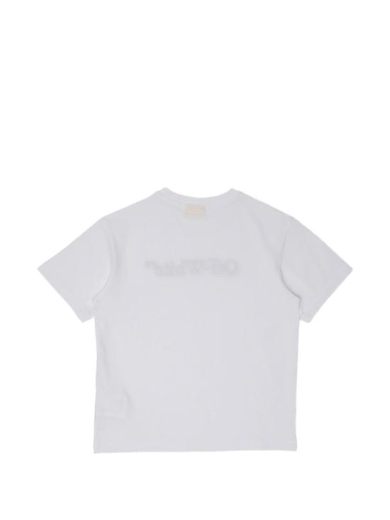 26SS [키즈] 오프화이트 티셔츠 44GAA001S26J001100 WHITE White - OFF WHITE
