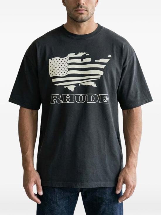 26SS 루드 반팔 티셔츠 RHSS26TT08012 3161 Grey - RHUDE