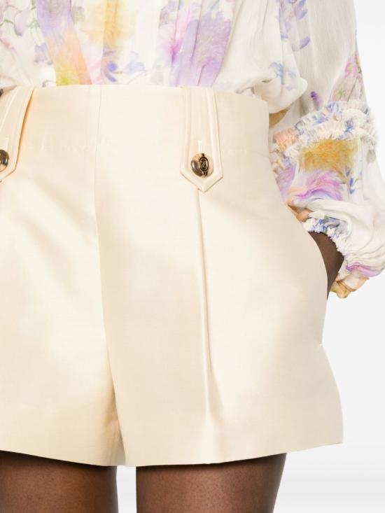 26SS 짐머만 숏팬츠 7397AS261 CRM Beige - ZIMMERMANN