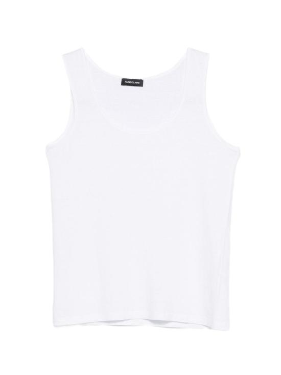 26SS 안네클레르 민소매 티셔츠 D1677 475201 White