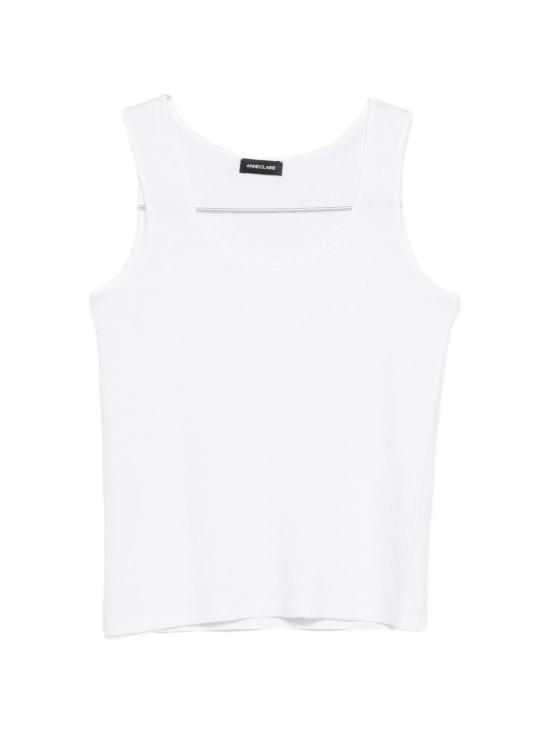 26SS 안네클레르 반팔 티셔츠 D1677 475201 White