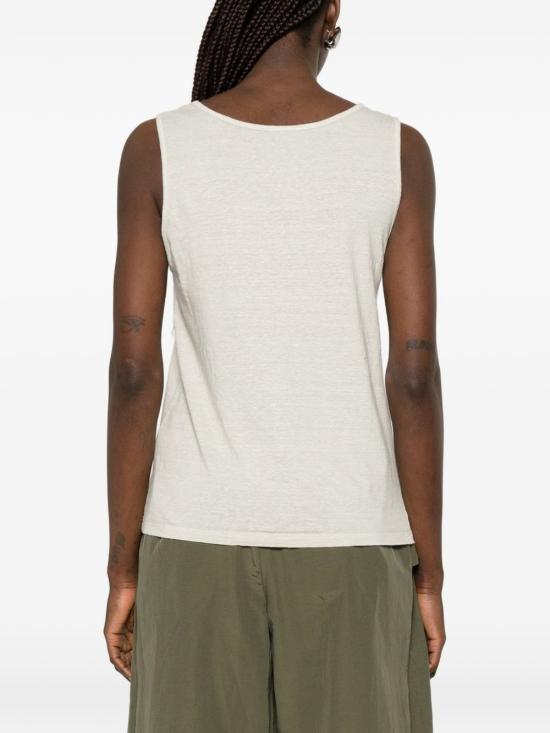 26SS 안네클레르 반팔 티셔츠 D1677 475373 Beige - ANNECLAIRE