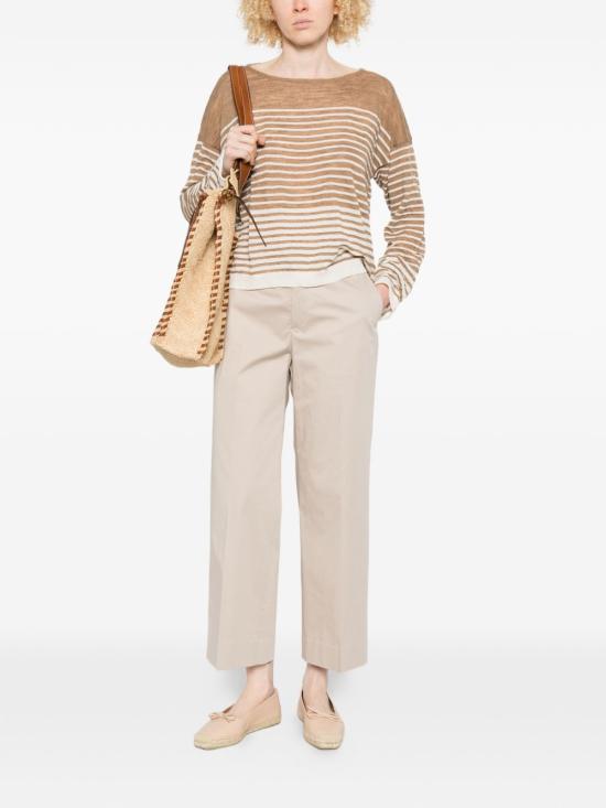 26SS 로베르토 콜리나 스웨터 261FXA18006 07 Brown - ROBERTO COLLINA