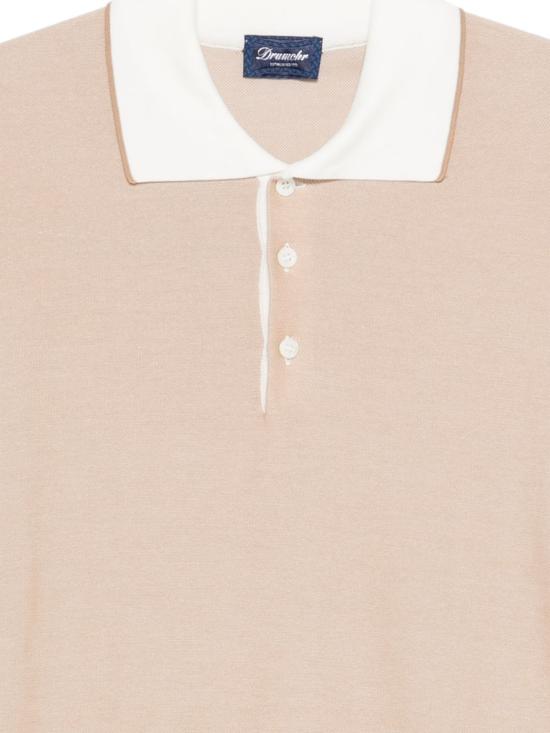 26SS 드루모어 폴로 티셔츠 D0G145SP 006 Beige - DRUMOHR