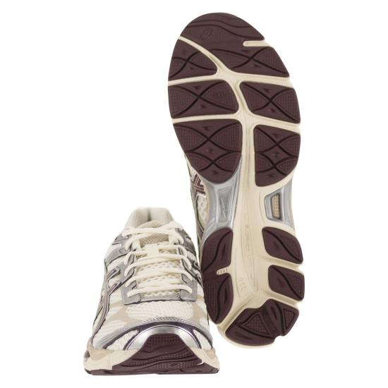 26SS 아식스 스니커즈 1203A733 CREAM BORDEAUX - ASICS