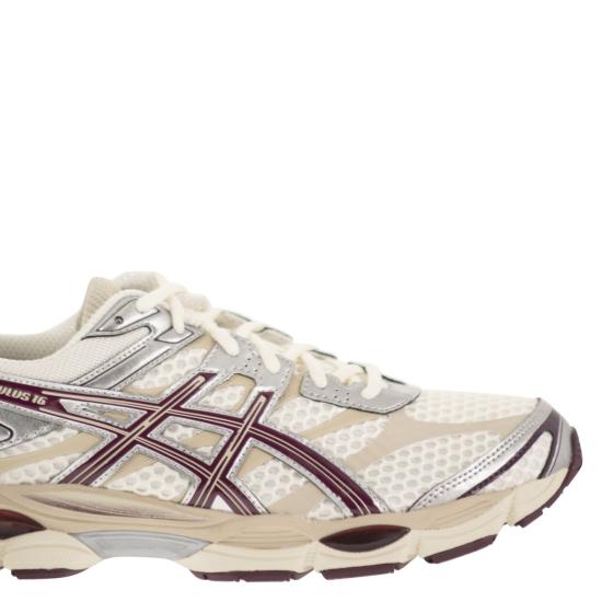 26SS 아식스 스니커즈 1203A733 CREAM BORDEAUX - ASICS