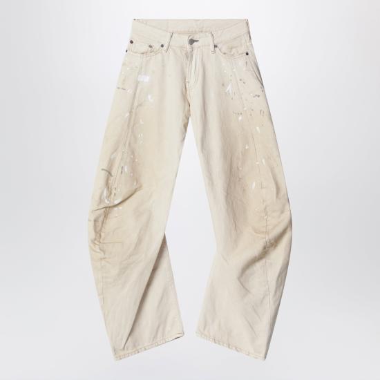 26SS 아크네 스튜디오 루즈 핏 진 2006F A00566DE White