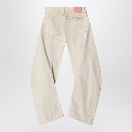 26SS 아크네 스튜디오 루즈 핏 진 2006F A00566DE White - ACNE STUDIOS