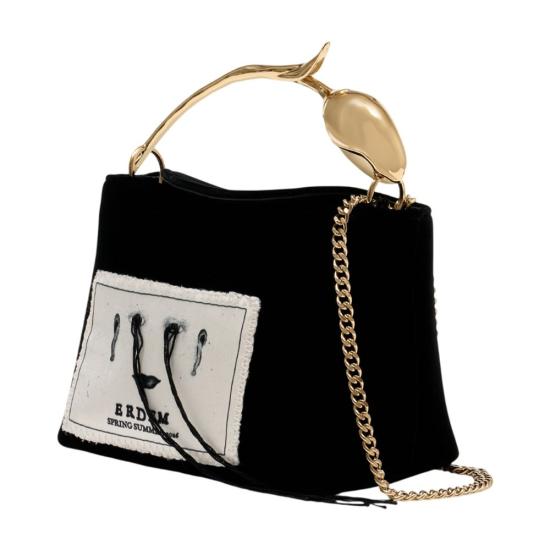 26SS 에르뎀 토트백 SS26 B1 50431000 black - ERDEM