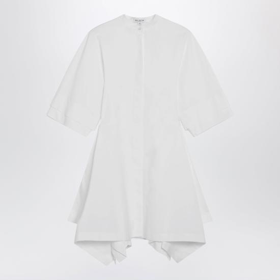26SS 알라이아 미디 원피스 AA9R3071T611CCO White