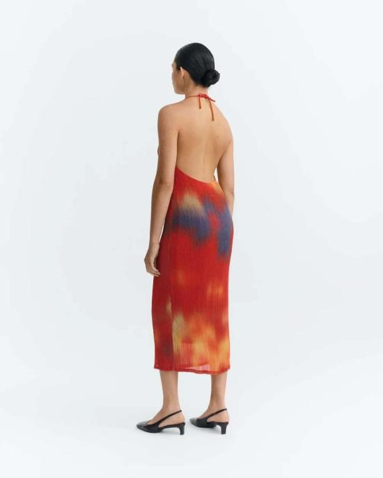  띵킹 뮤 롱 원피스 씽킹 무 플리츠 미리암 드레스 - THINKING MU