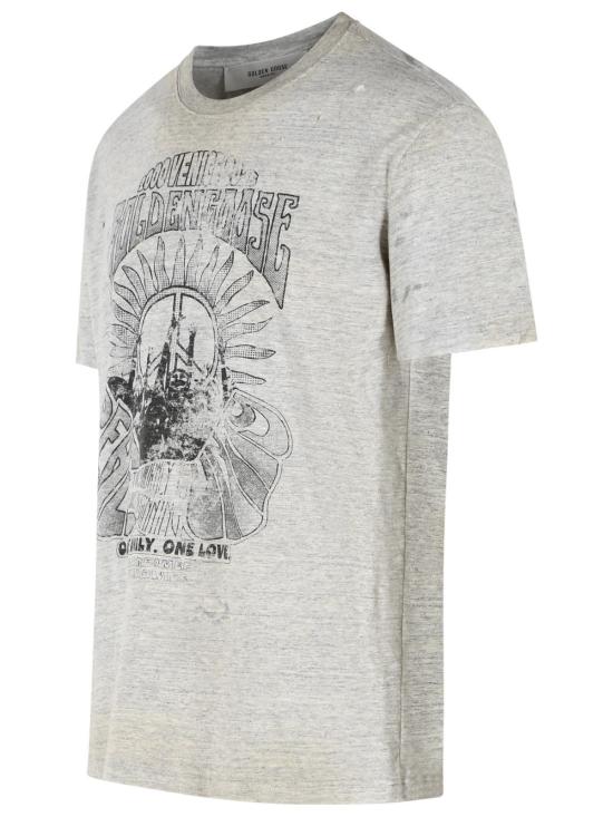 26SS 골든구스 반팔 티셔츠 GMP01220 P00252460255 Grey - GOLDEN GOOSE