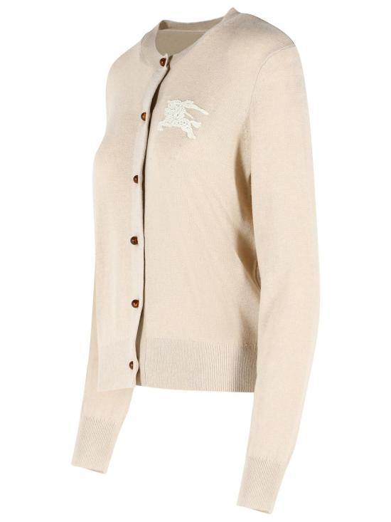26SS 버버리 EKD 코튼 울 가디건 8122544C5121 Beige - BURBERRY