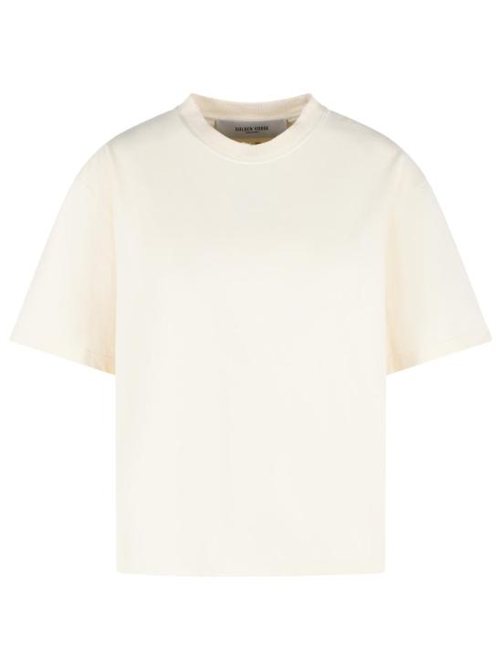 26SS 골든구스 반팔 티셔츠 GWP01874 P00157611560 Ivory