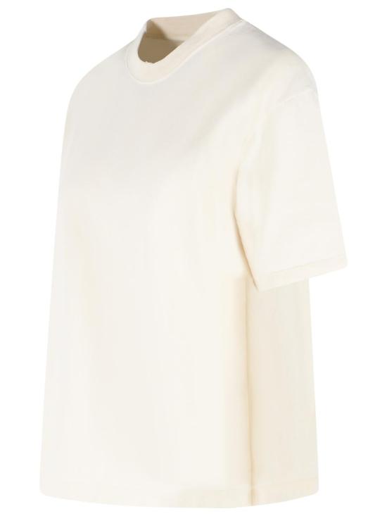 26SS 골든구스 반팔 티셔츠 GWP01874 P00157611560 Ivory - GOLDEN GOOSE