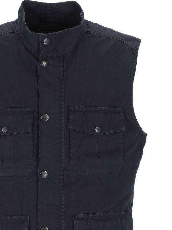 26SS 바버 베스트 MGI0284 MGINY51 Blue - BARBOUR