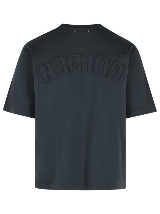 26SS 골든구스 반팔 티셔츠 GUP01873 P00157690456 Black - GOLDEN GOOSE