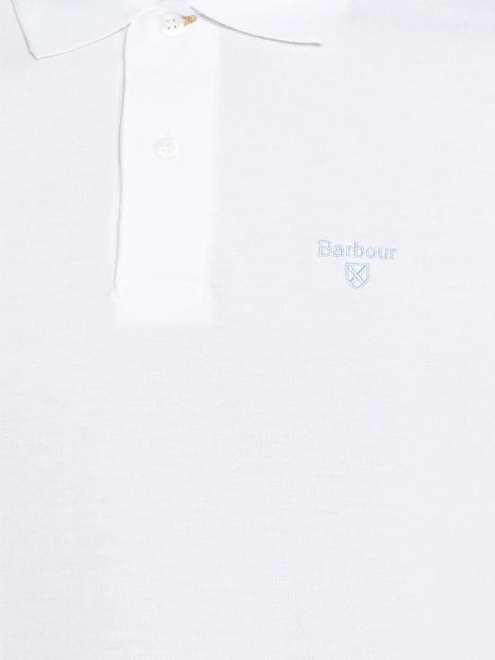 26SS 바버 폴로 티셔츠 MML1367 MMLWH11 White - BARBOUR