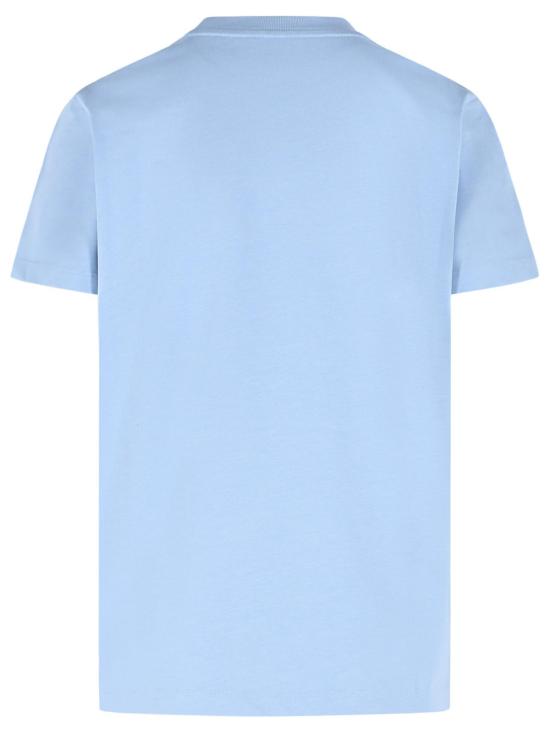 26SS 몽클레어 반팔 티셔츠 093 8C000 51 89AUG700 Light Blue - MONCLER