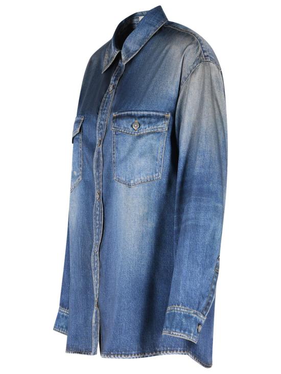26SS 골든구스 데님 셔츠 GWP02525 P00240650100 Blue - GOLDEN GOOSE