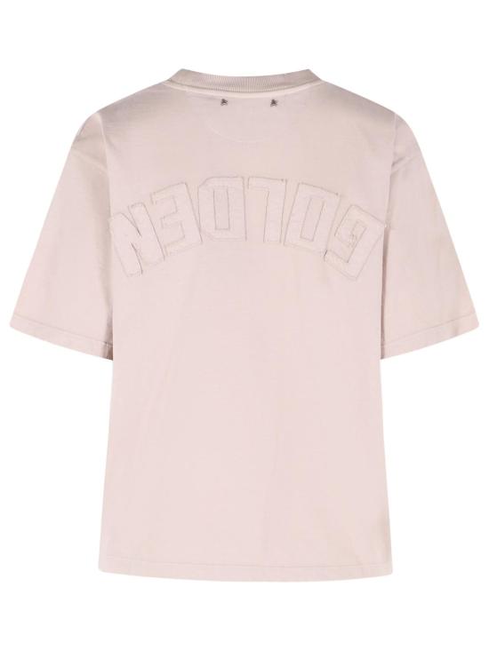 26SS 골든구스 반팔 티셔츠 GWP01874 P00157625235 Pink - GOLDEN GOOSE