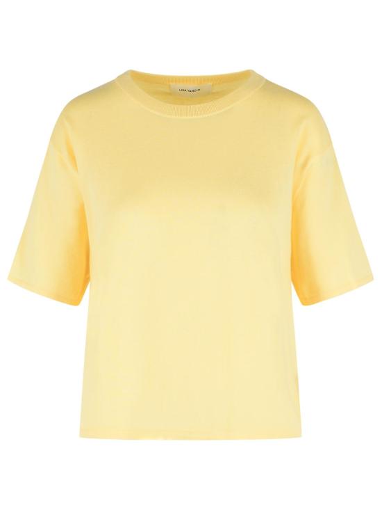 26SS 리사 양 반팔 티셔츠 2025145LIMONE Yellow