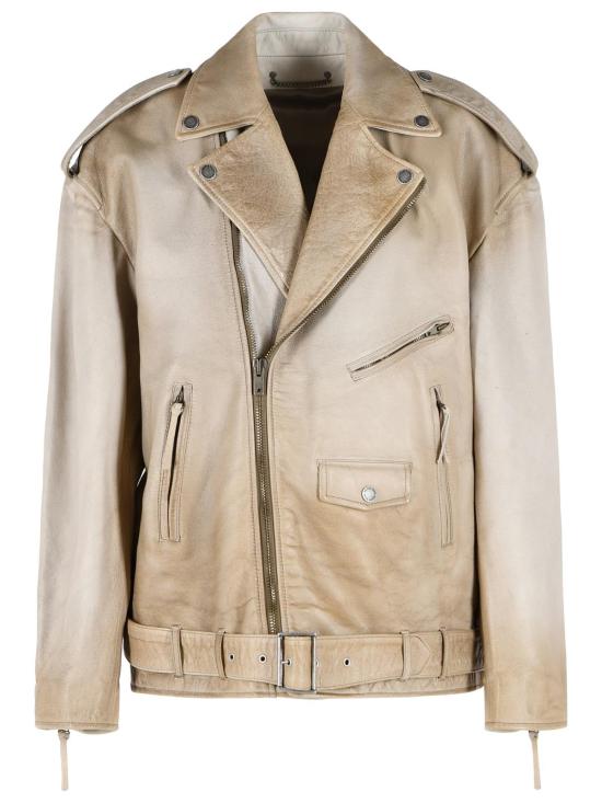 26SS 골든구스 가죽 자켓 GUP02535 P00230415155 Beige