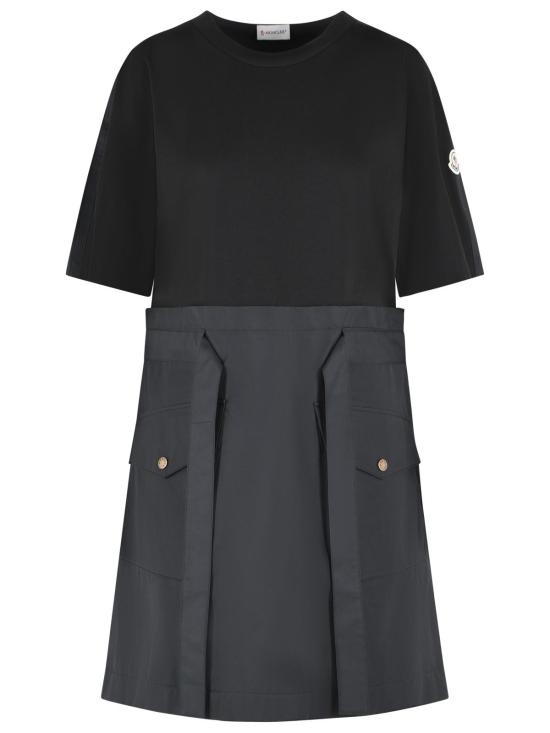 26SS 몽클레어 미디 원피스 093 8I000 11 89AUG999 Black