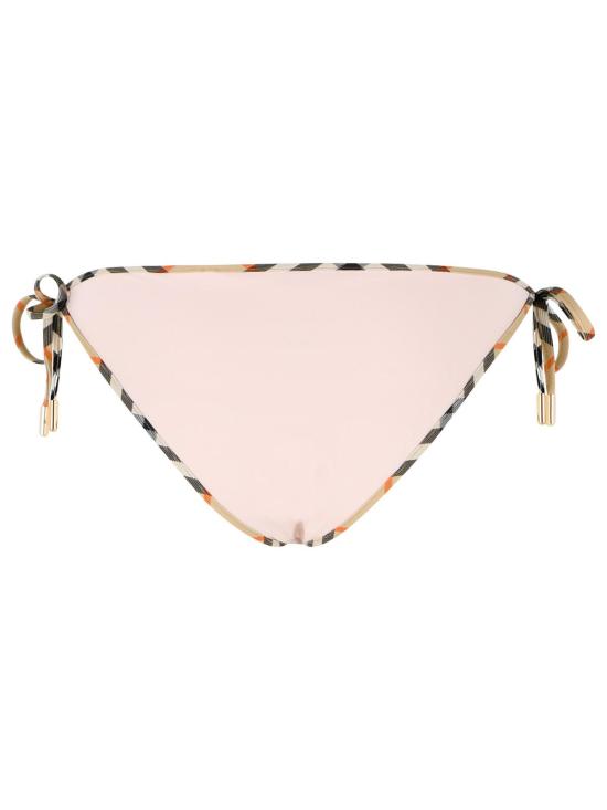 26SS 버버리 체크 트리밍 비키니 브리프 8123663C2989 Pink - BURBERRY