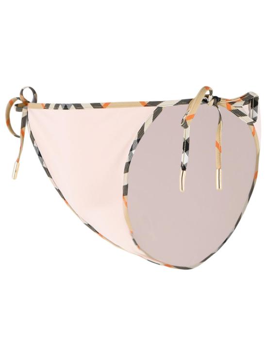 26SS 버버리 체크 트리밍 비키니 브리프 8123663C2989 Pink - BURBERRY