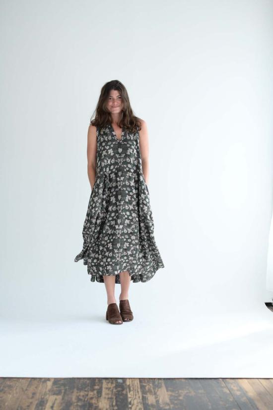  보부틱 롱 원피스 버닝 드레스