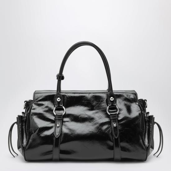 26FW 미우미우 토트백 5BA328OOO2A44 Black - MIU MIU