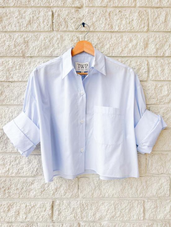  티더블유피 셔츠 Twp Next Ex 셔츠 베이비 블루