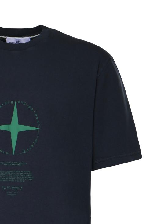 26SS 스톤 아일랜드 반팔 티셔츠 L1S152100001 S0363V0020 Blue - STONE ISLAND