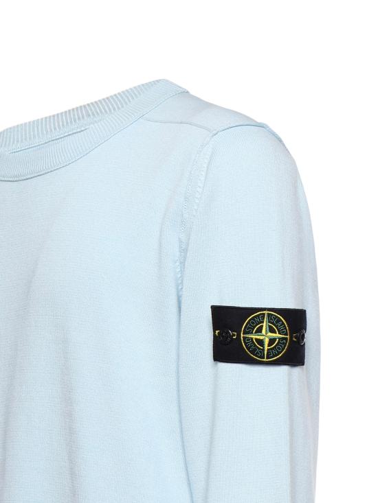 26SS 스톤 아일랜드 스웨터 L1S155100053 S00B2V0041 Sky blue - STONE ISLAND