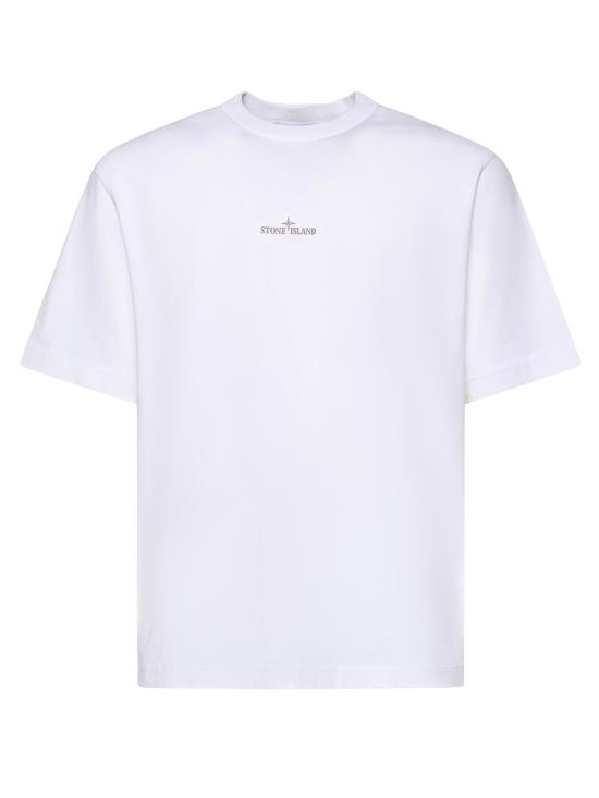 26SS 스톤 아일랜드 반팔 티셔츠 L1S152100001 S0374V0001 White