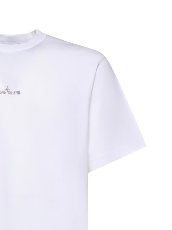 26SS 스톤 아일랜드 반팔 티셔츠 L1S152100001 S0374V0001 White - STONE ISLAND