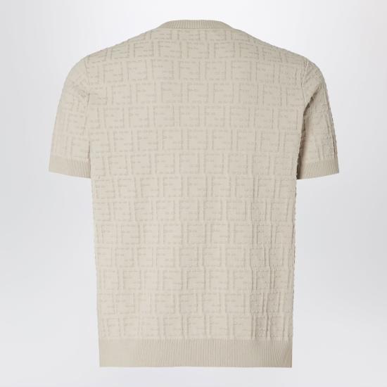 26SS 펜디 코튼 FF 셀러리아 스웨터 FZX051AU7O Grey - FENDI