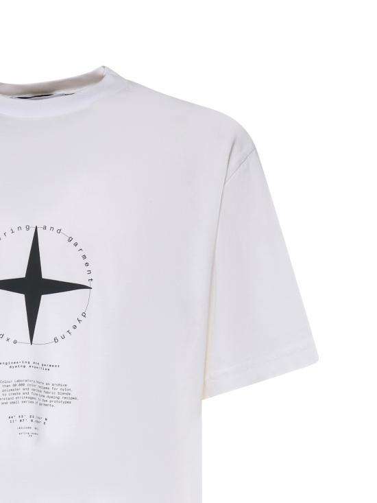 26SS 스톤 아일랜드 반팔 티셔츠 L1S152100001 S0363V0001 White - STONE ISLAND