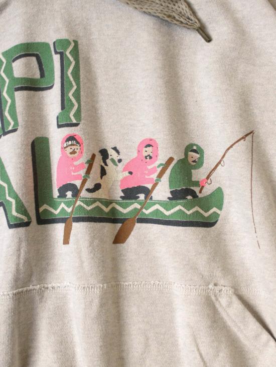  캐피탈 스웨터 카피탈 탑 SWT 니트 데빌 후디 (카누 카피탈) - KAPITAL