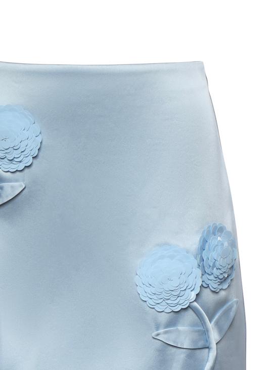 26SS 셀프 포트레이트 숏 스커트 SS26174SK BL Blue - SELF PORTRAIT