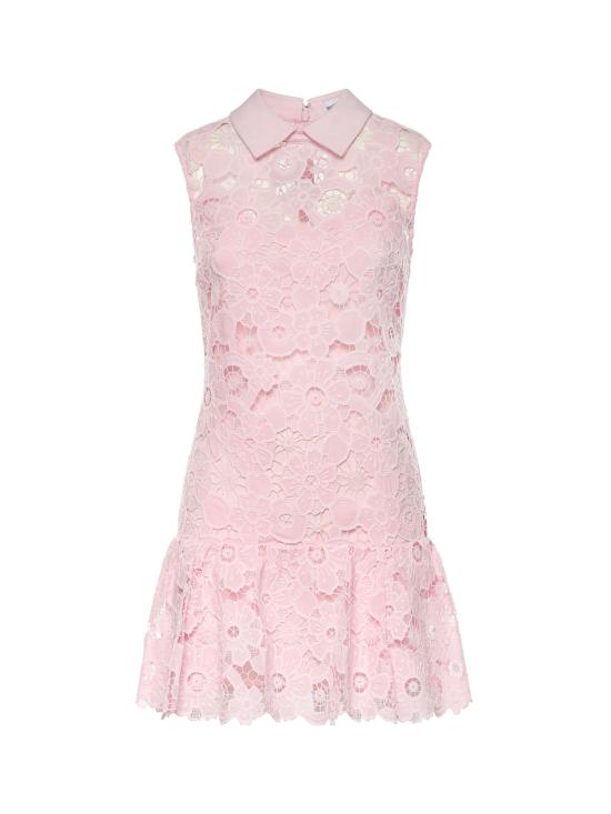 26SS 셀프 포트레이트 숏 원피스 SS26164SA P PINK