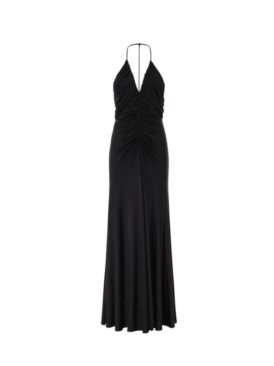 26SS 셀프 포트레이트 롱 원피스 SS26161X BL BLACK