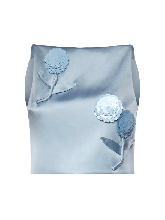 26SS 셀프 포트레이트 반팔 티셔츠 SS26174T BL Blue