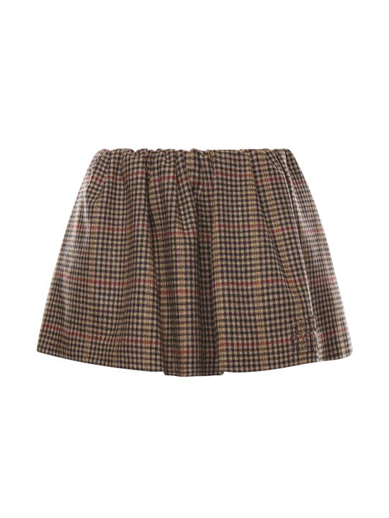 26SS 미우미우 숏 스커트 MG2594 181JF0040 Brown