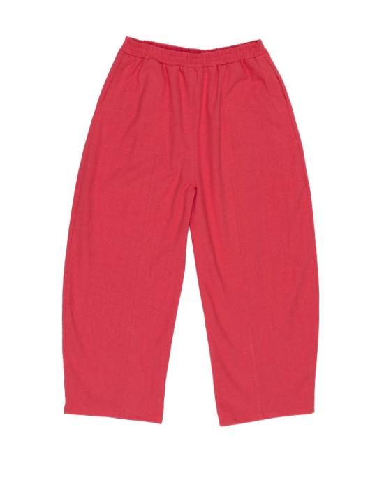  사멧 팔라초 팬츠 아베 팬츠 체리 코튼 린넨 데드스톡 - SAMET