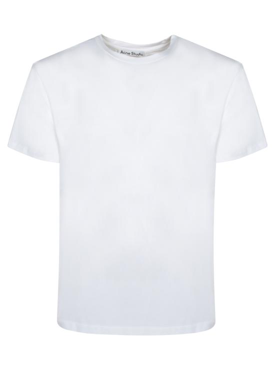 26FW 아크네 스튜디오 레귤러 핏 티셔츠 CL0309 183 White