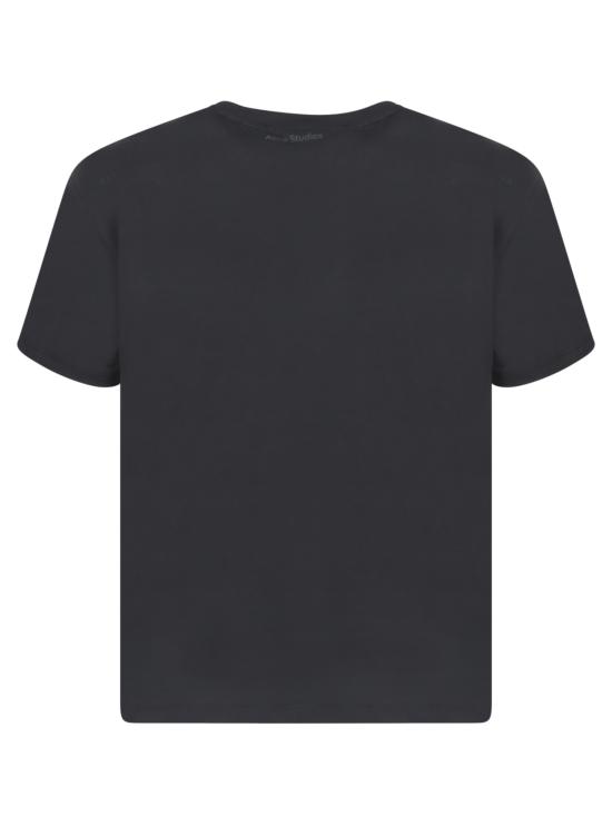 26FW 아크네 스튜디오 반팔 티셔츠 CL0309 900 Black - ACNE STUDIOS