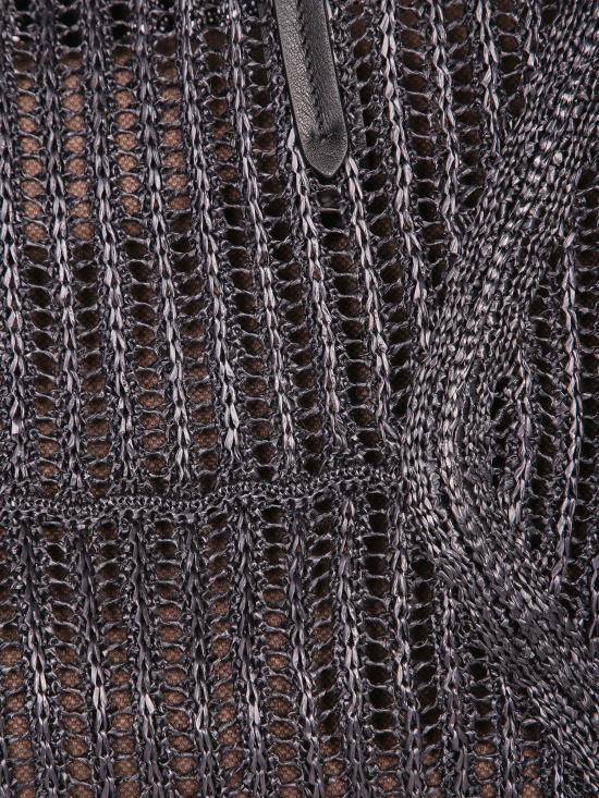 26SS 브루넬로 쿠치넬리 테크노 라피아 BC Duo 백 MB97D2571 C101 Black - BRUNELLO CUCINELLI